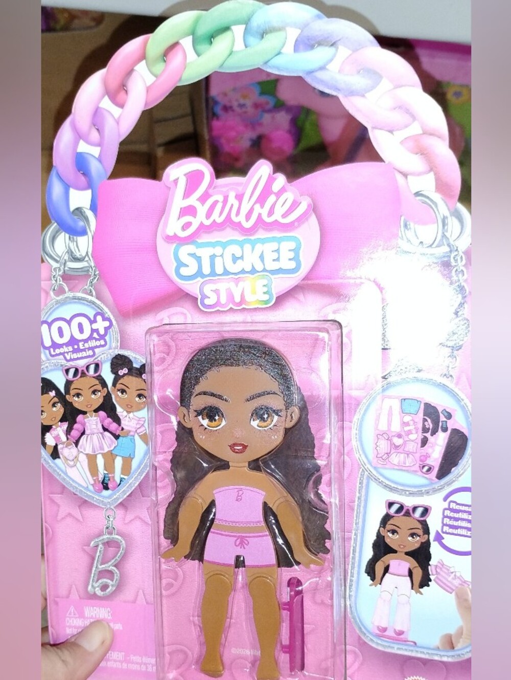 Barbie Stickee Style Pink Kids Accessory Pack 2 for $20